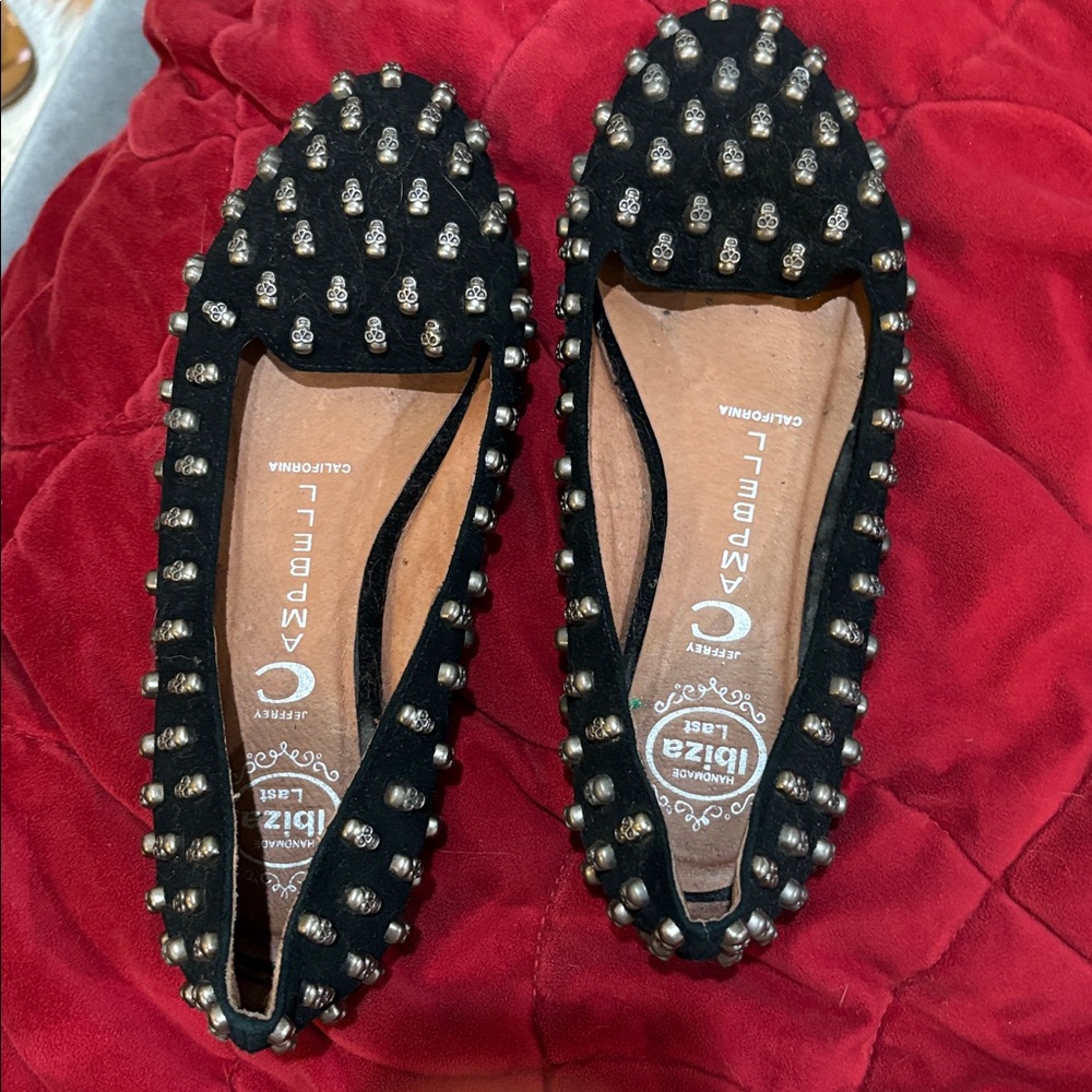Jeffrey Campbell Skullitini Handmade Ibiza Last Flats